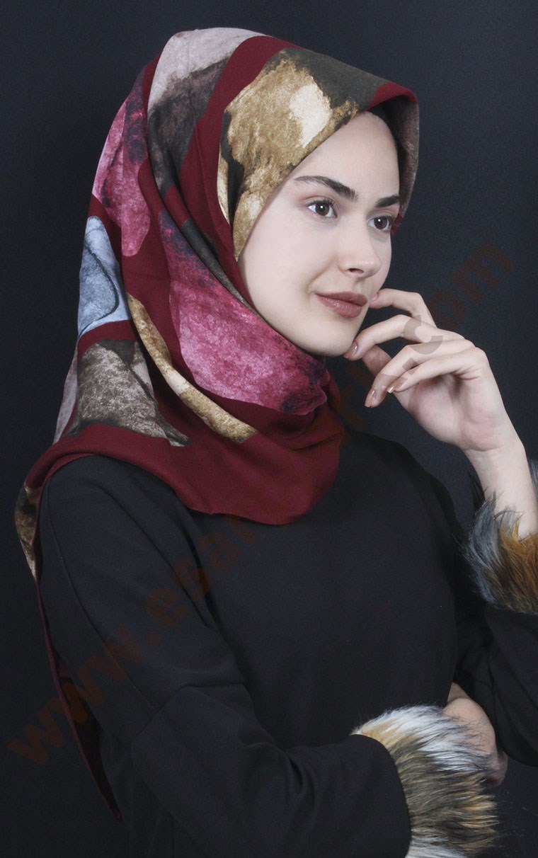 Kışlık Yün Eşarp 1194-15