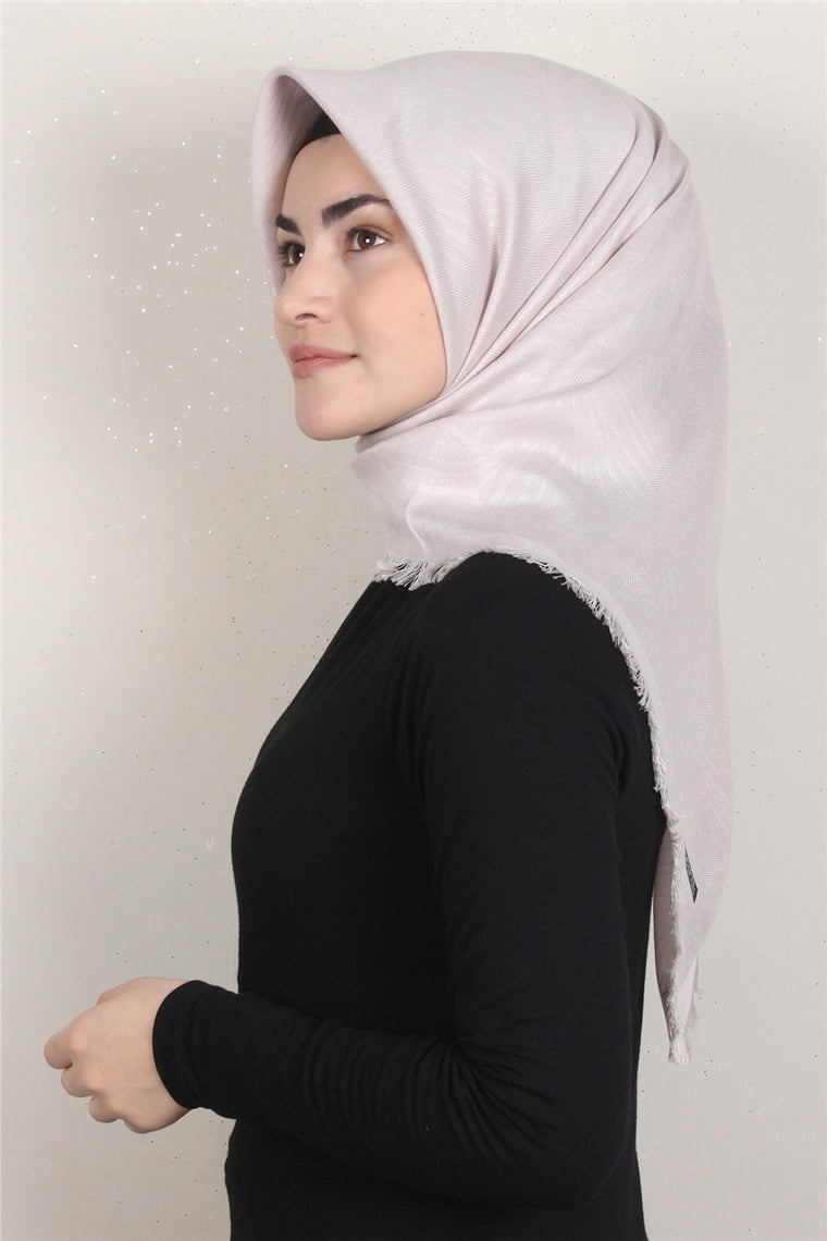 Kışlık Yün Eşarp 1196-2 Taş 