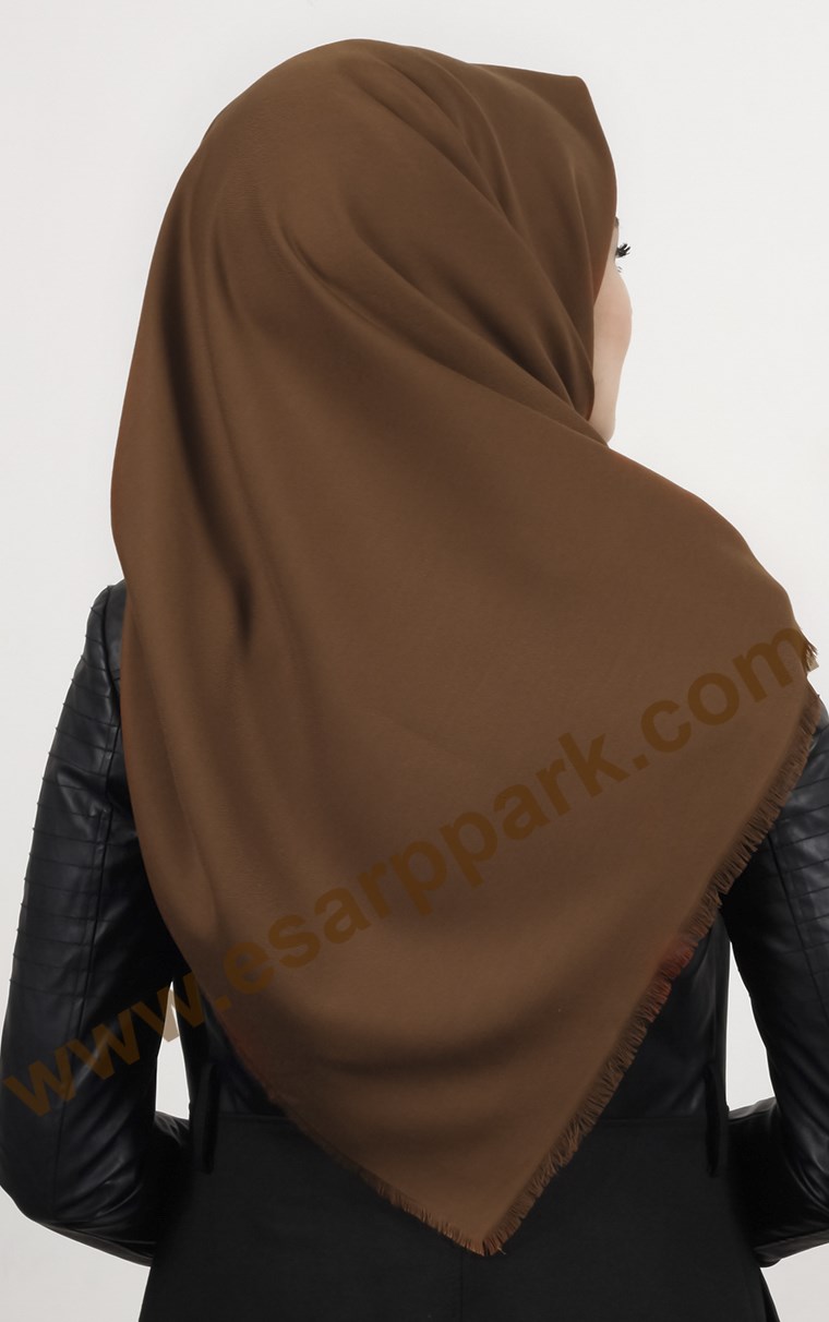 Kışlık Yünlü Düz Renk Eşarp 1750-25