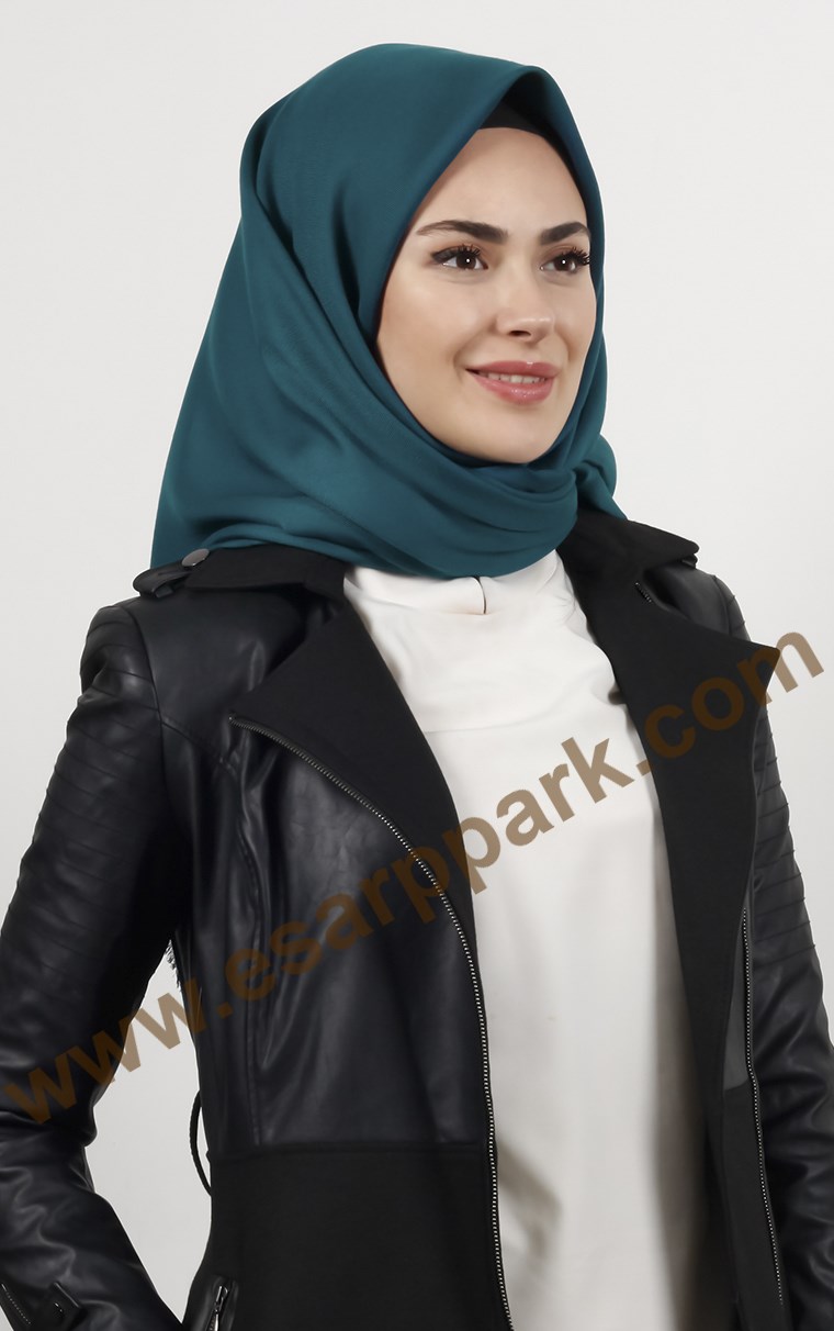 Kışlık Yünlü Düz Renk Eşarp 1750-31