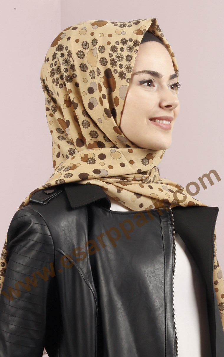 Kışlık Yünlü Şal 5381-11