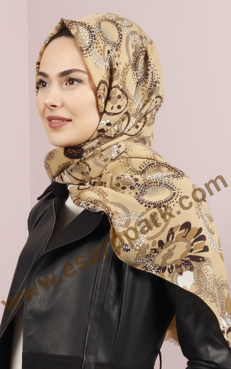 Kışlık Yünlü Şal 5381-32