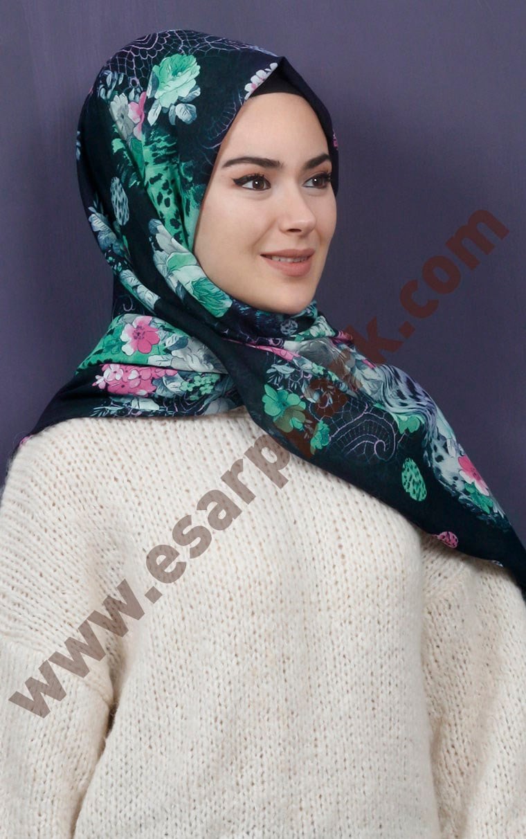 Kışlık Yünlü Şal 5381-45