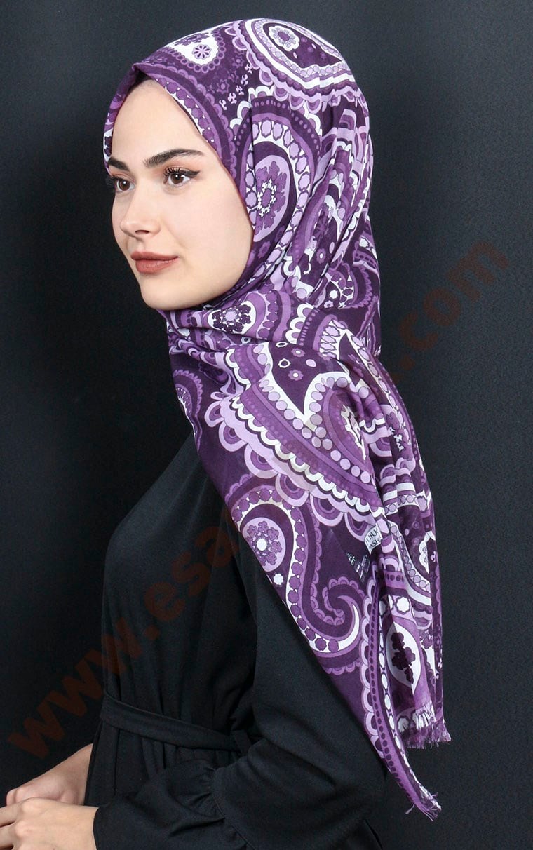 Kışlık Yünlü Şal 5381-7