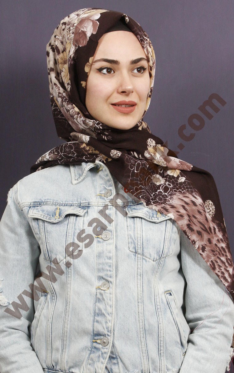 Kışlık Yünlü Şal 5382-11