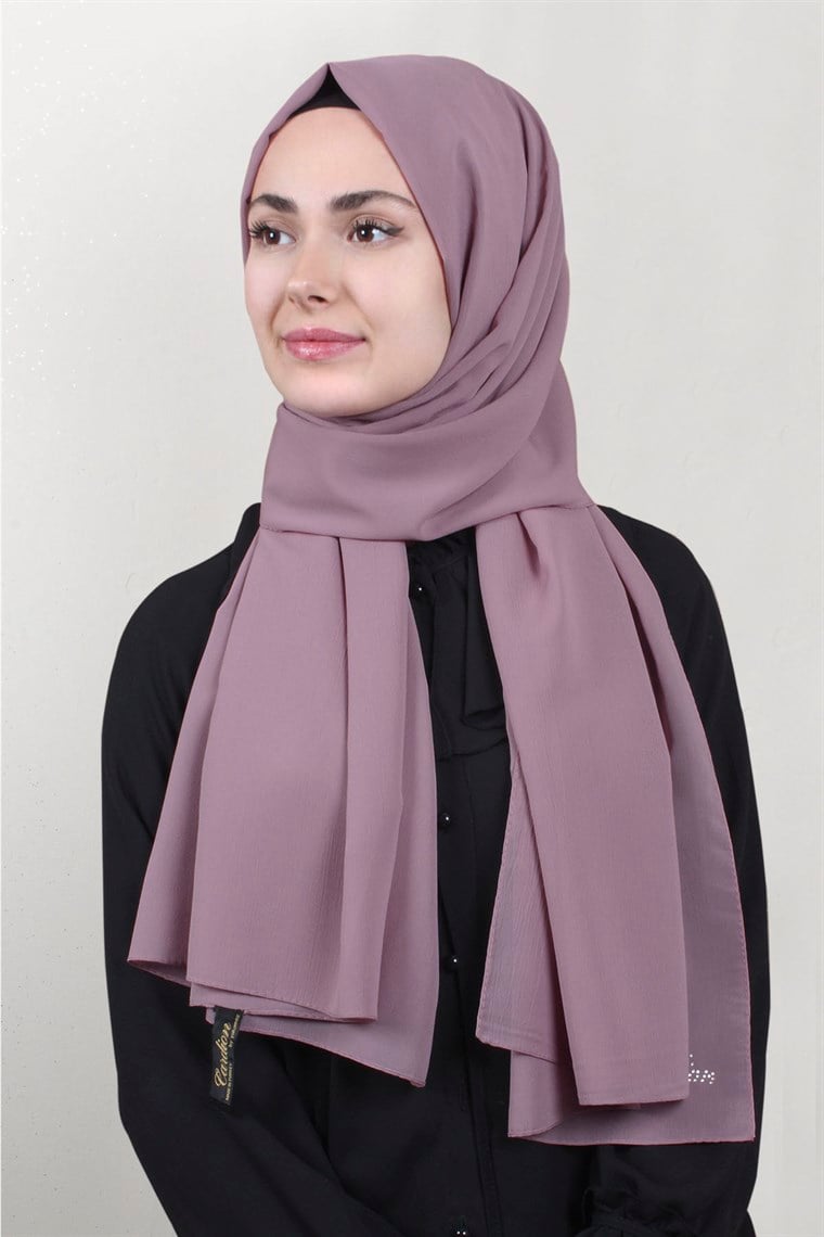Krep Cazz Şal 1449-11 Erguvan