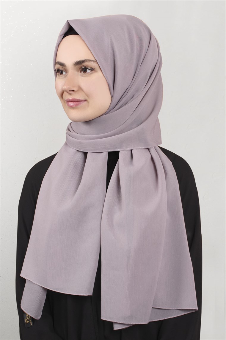 Krep Cazz Şal 1449-7 Lila