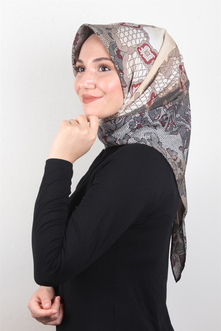 Krep Doşin Anne Eşarbı 1904-5