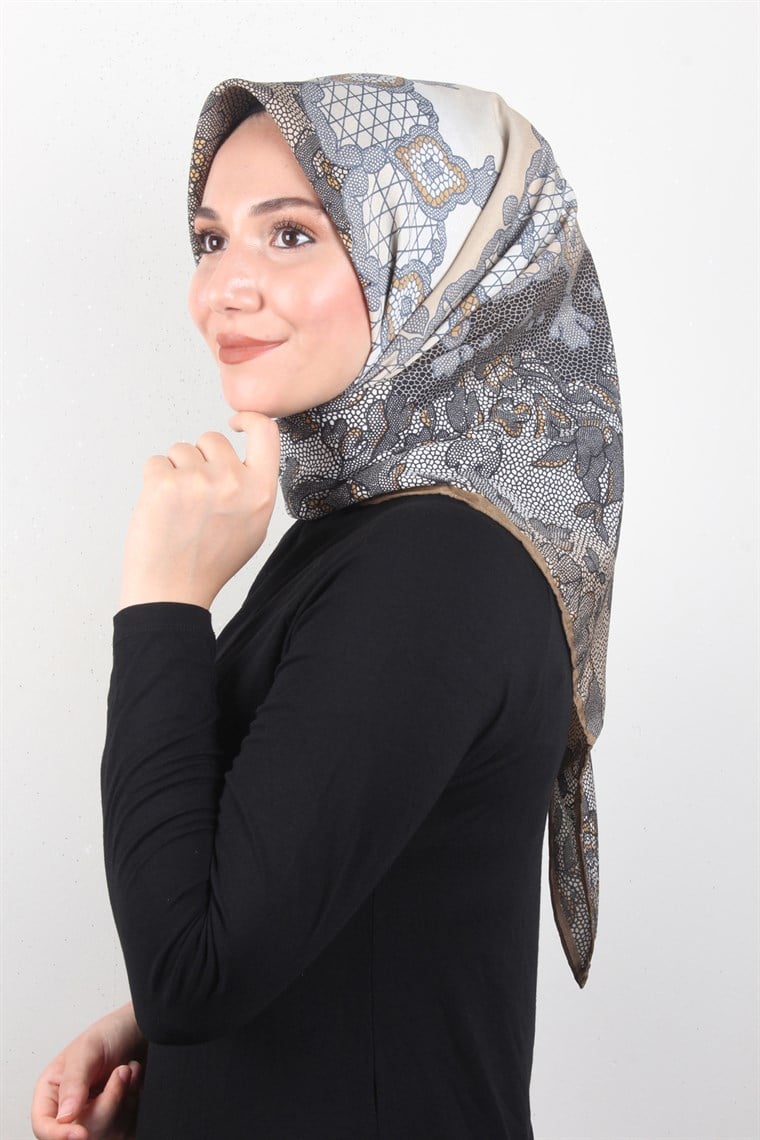 Krep Doşin Anne Eşarbı 1904-6