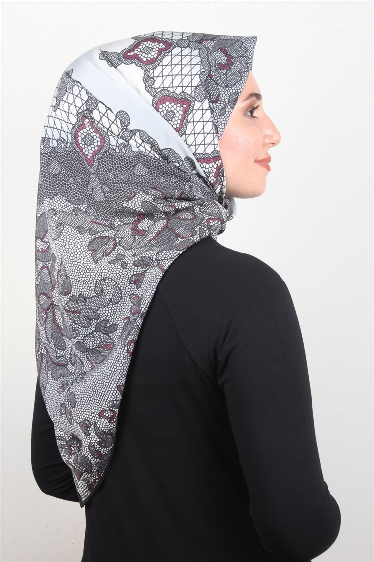 Krep Doşin Anne Eşarbı 1904-9