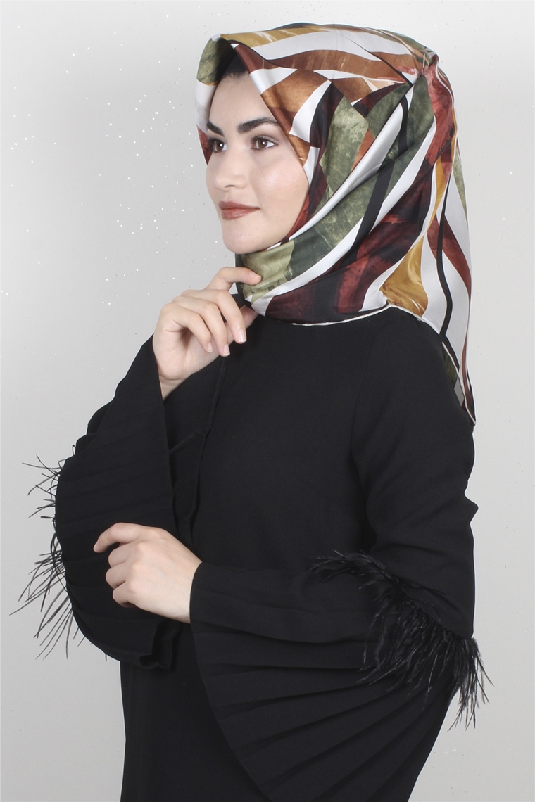 La Boutique İpek Eşarp (Twill) 1078-10