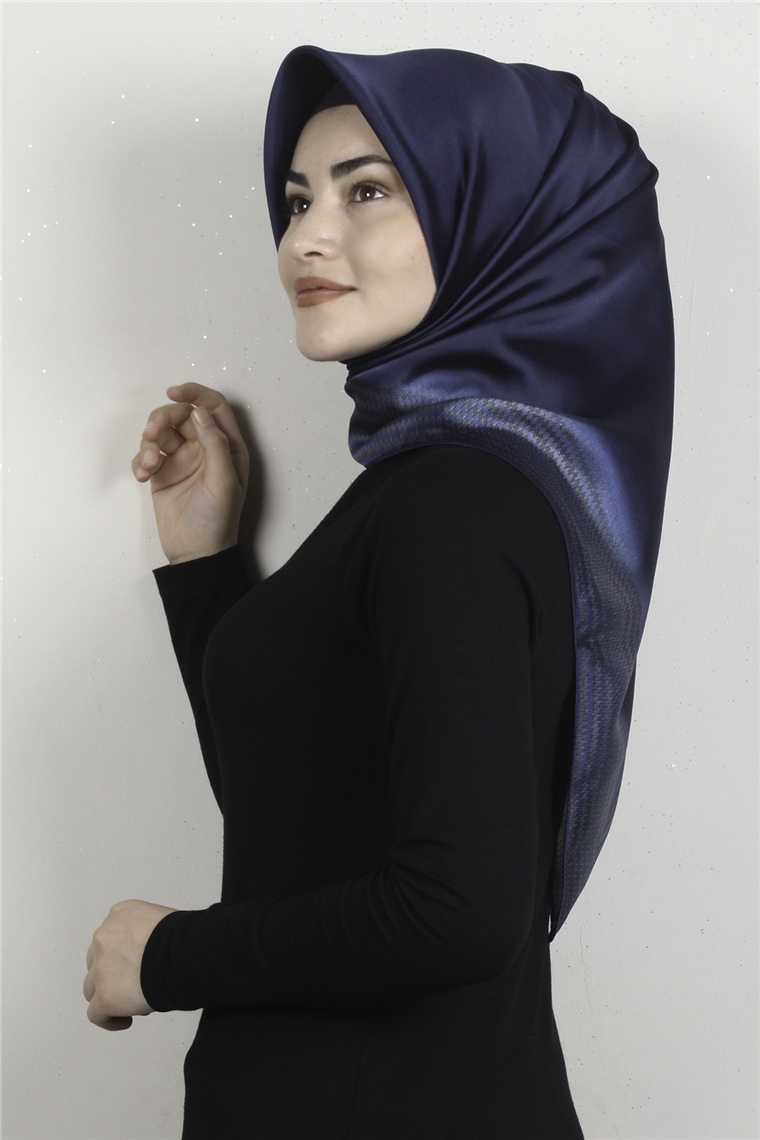 Lady Eşarp 3630-19 Lacivert
