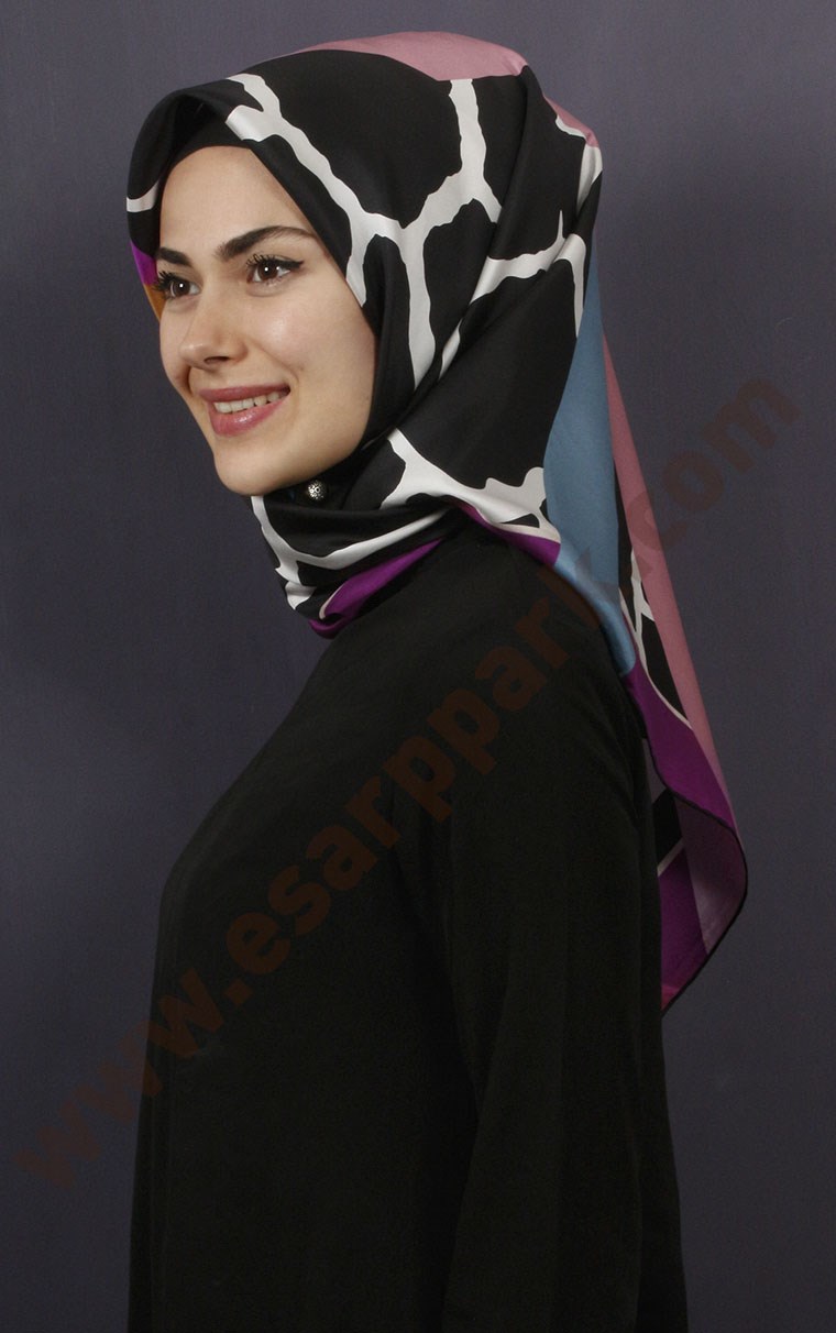 Lavender Tiwil İpek Eşarp 1471-17