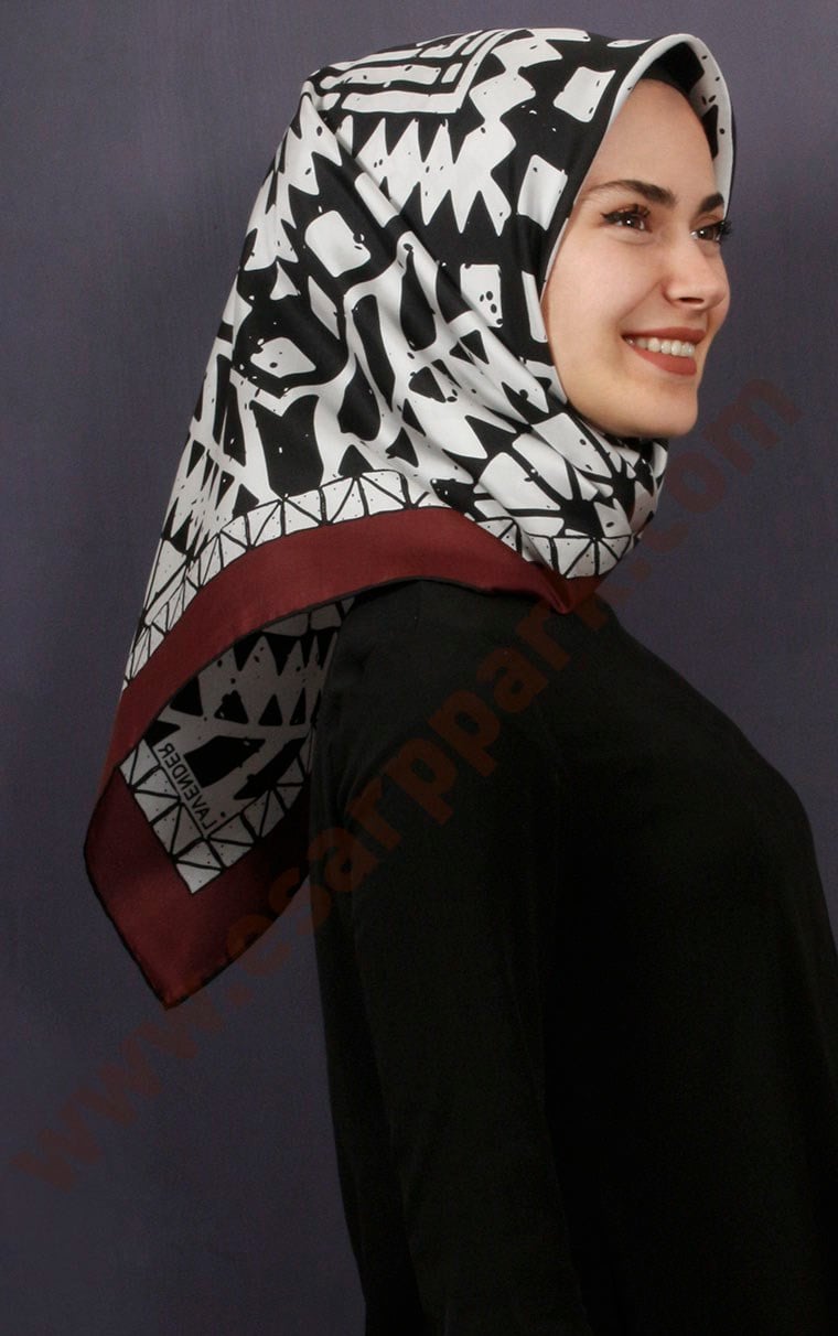 Lavender Tiwil İpek Eşarp 1471-39