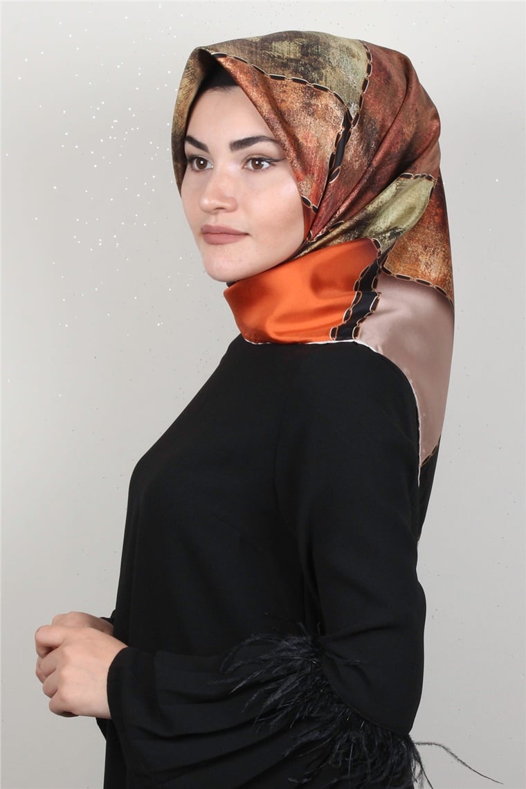 Lavender Twill İpek Eşarp 2345-1 