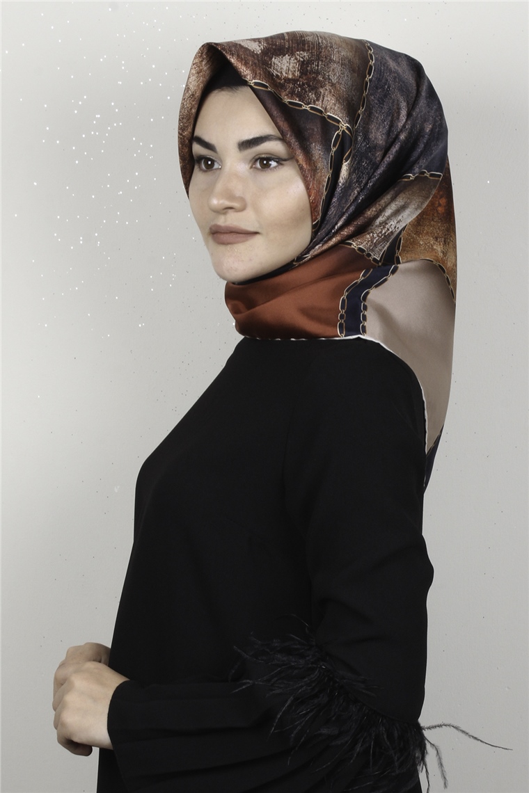 Lavender Twill İpek Eşarp 2345-2 