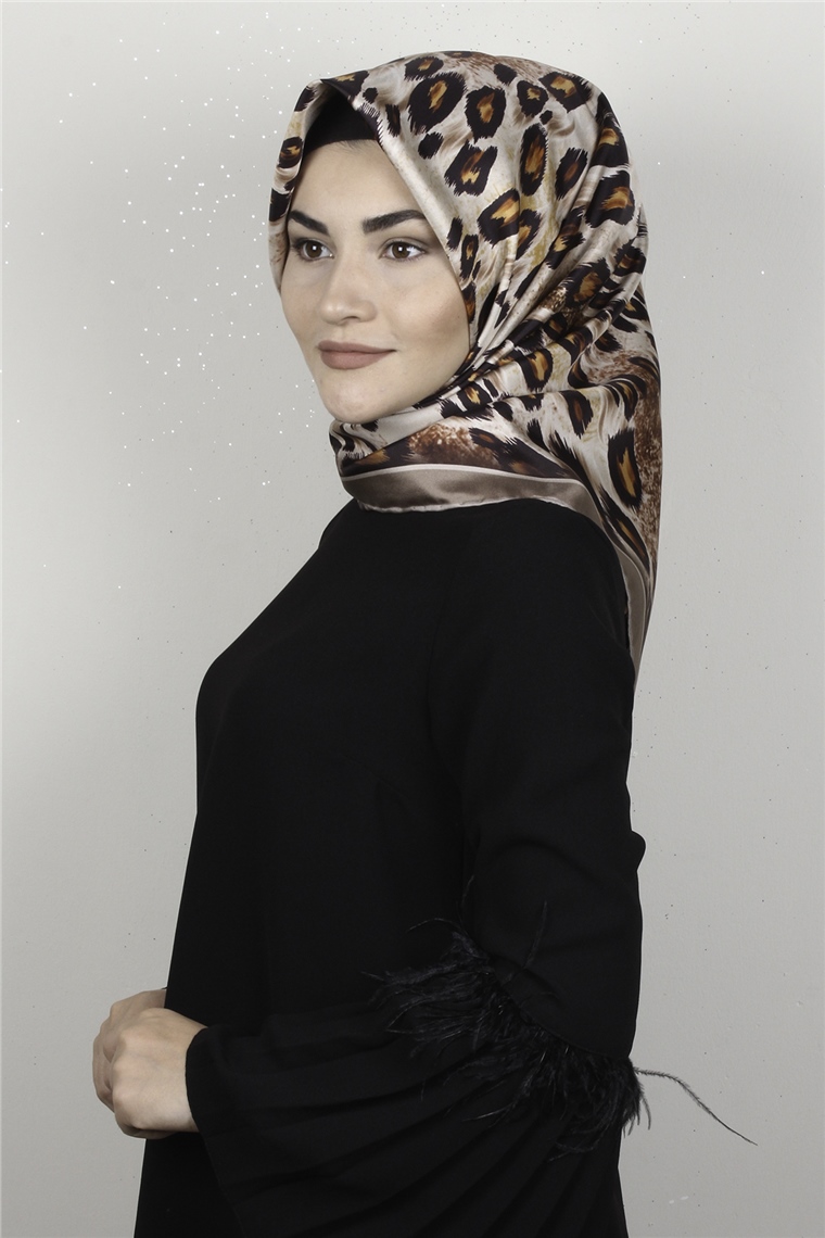 Lavender Twill İpek Eşarp 2346-4