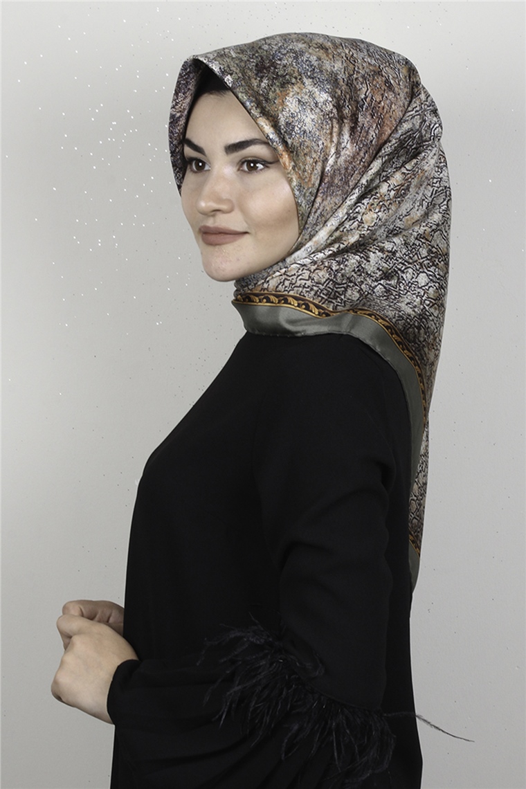 Lavender Twill İpek Eşarp 2537-2