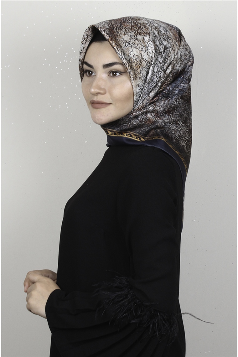 Lavender Twill İpek Eşarp 2537-4