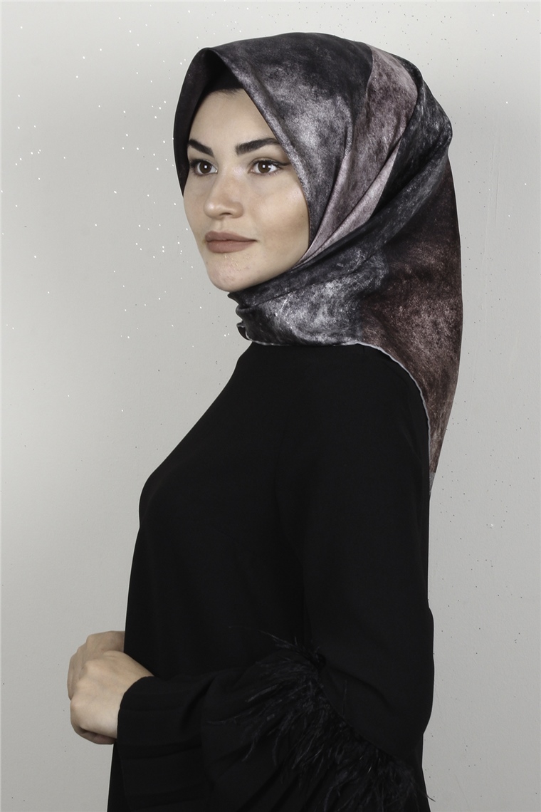 Lavender Twill İpek Eşarp 2538-3