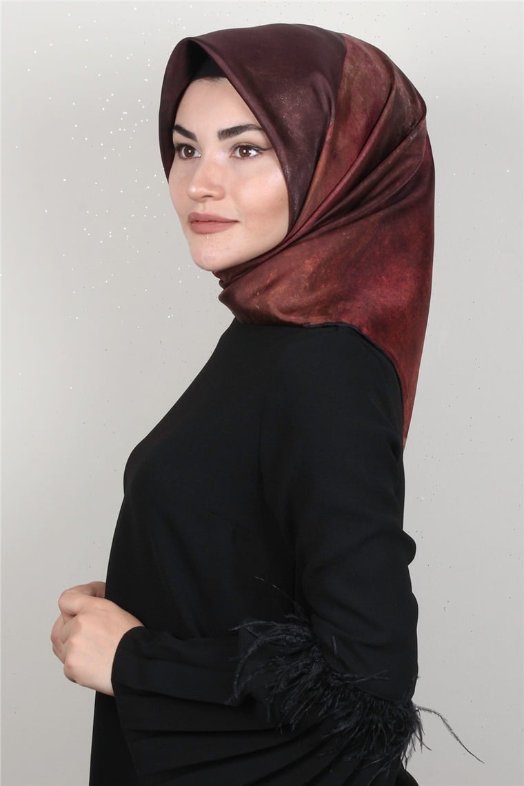 Lavender Twill İpek Eşarp 2538-6