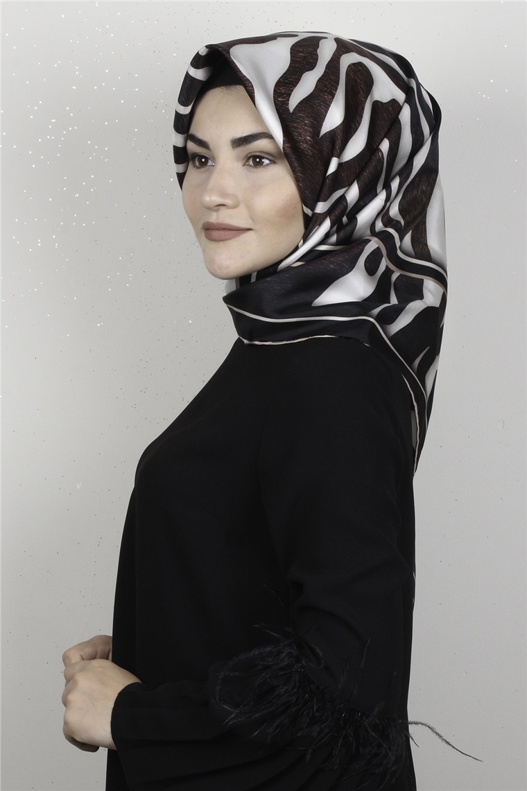 Lavender Twill İpek Eşarp 2540-1