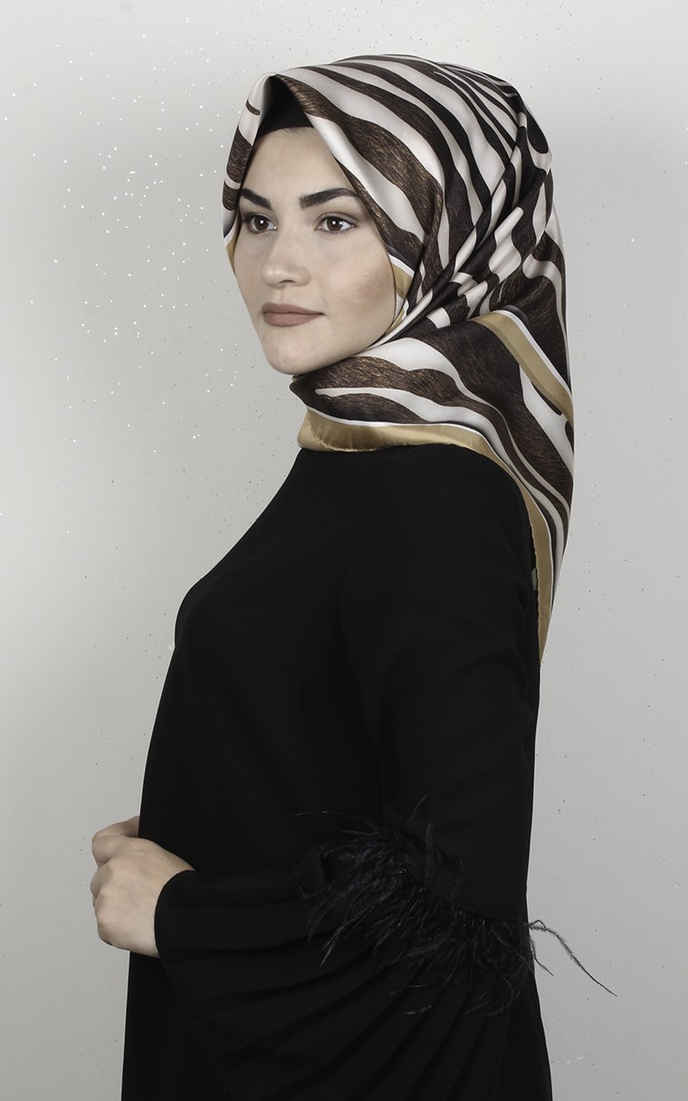 Lavender Twill İpek Eşarp 2540-3