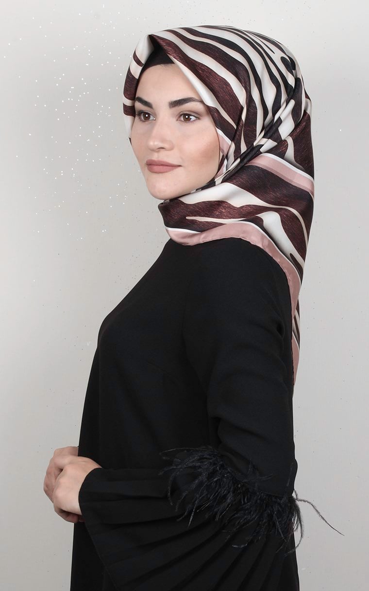 Lavender Twill İpek Eşarp 2540-5