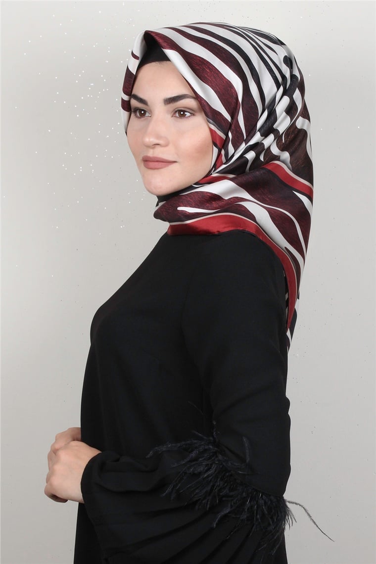 Lavender Twill İpek Eşarp 2540-7