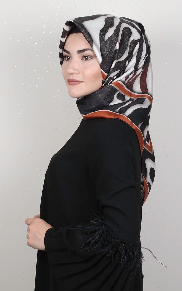 Lavender Twill İpek Eşarp 2540-8