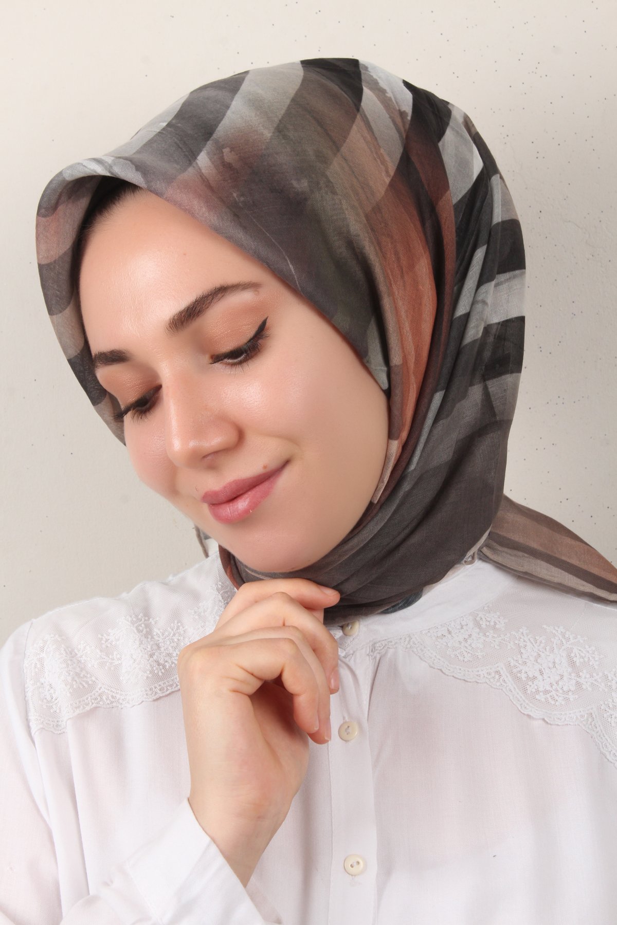 Lavina Fresh Eşarp 2771-12 Turuncu