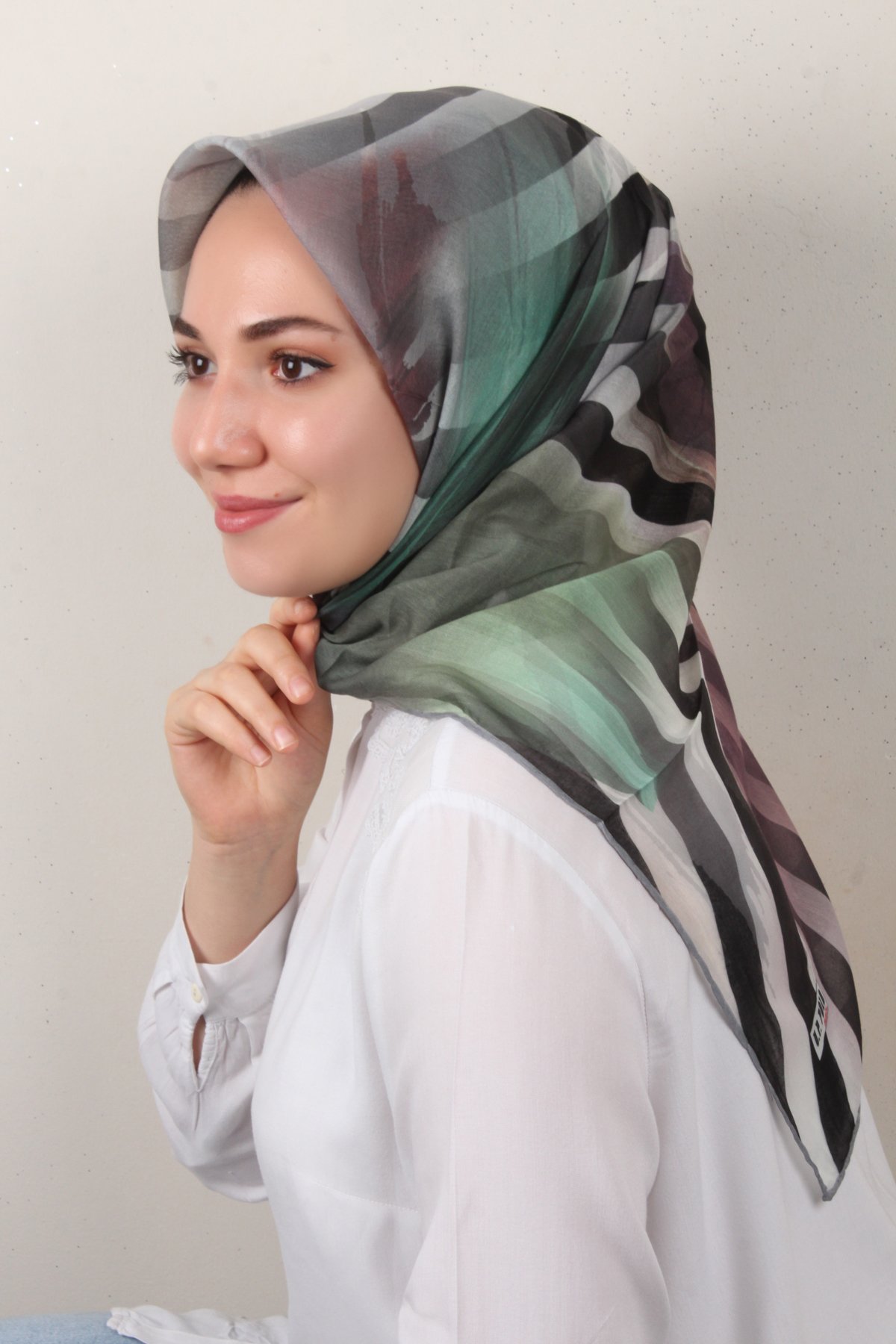 Lavina Fresh Eşarp 2771-4 Yeşil