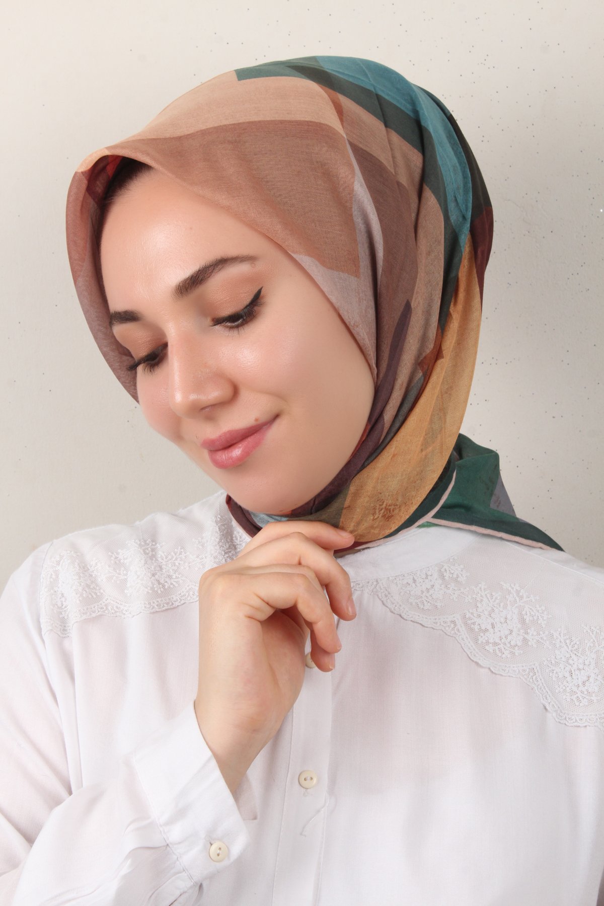 Lavina Fresh Eşarp 2772-4 Zümrüt