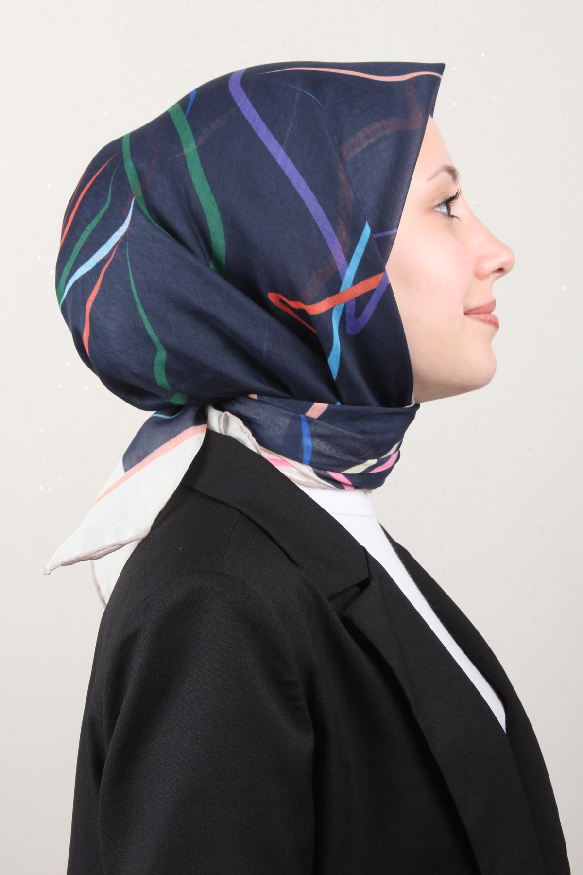 Lavina Fresh Eşarp 2792-11 Lacivert