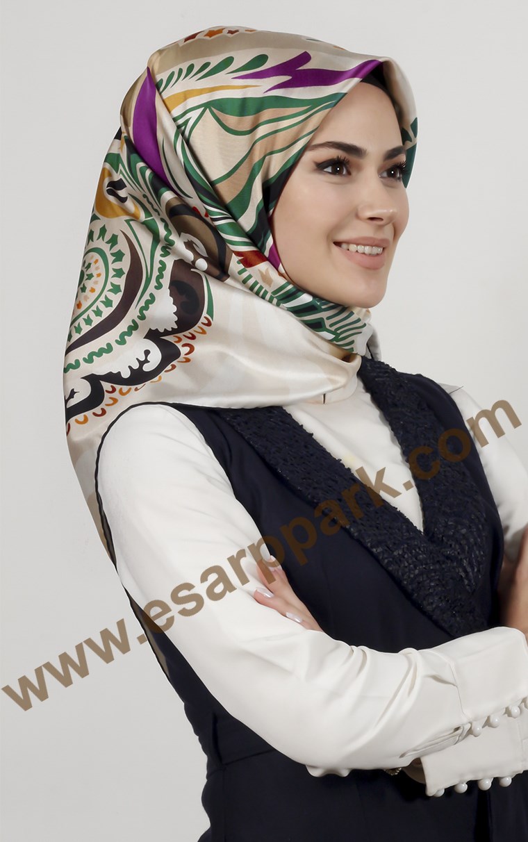 Levidor İndirimli  İpek Eşarp 12550-2