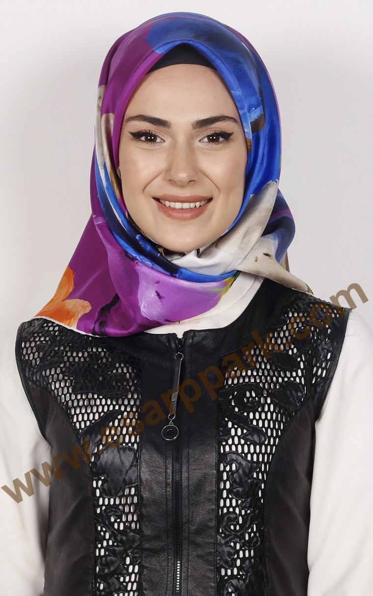 Levidor İpek Eşarp 12525-3