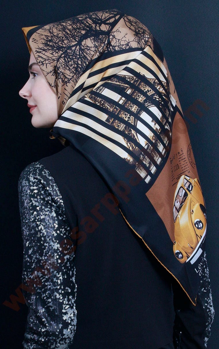 Levidor İpek Eşarp 1253-14