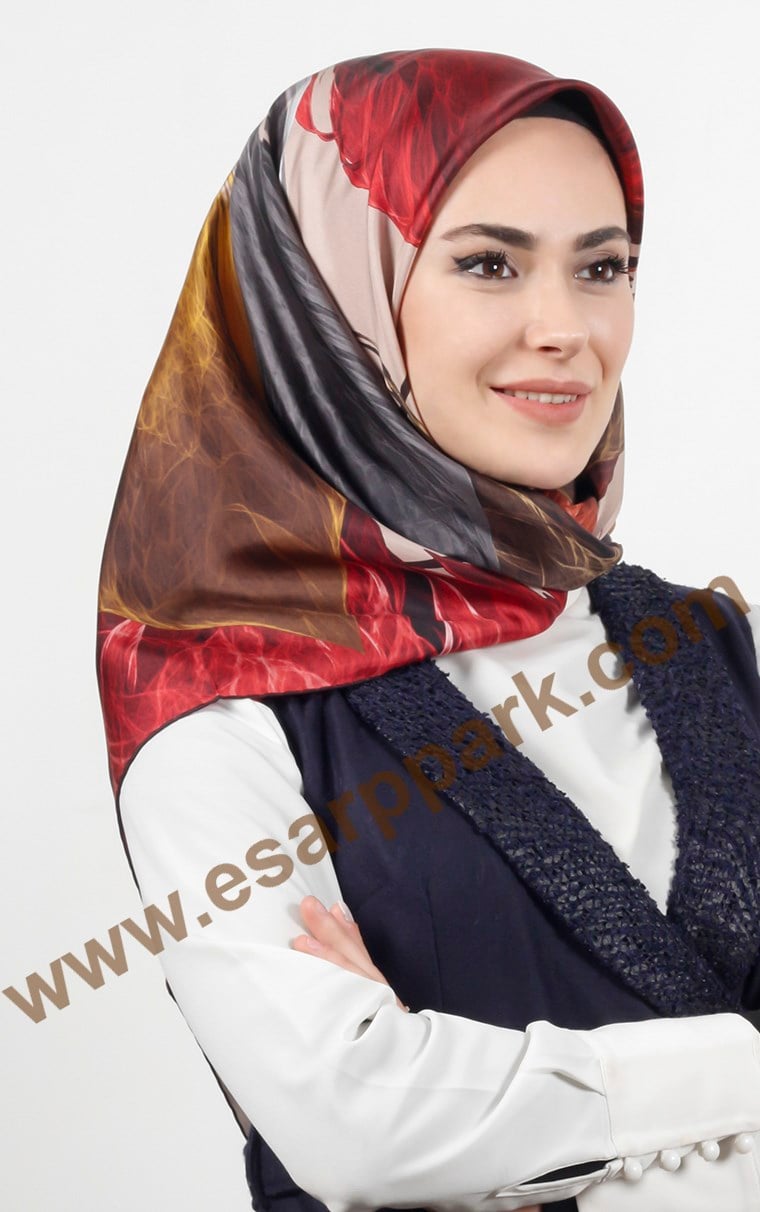 Levidor İpek Eşarp 12541-1