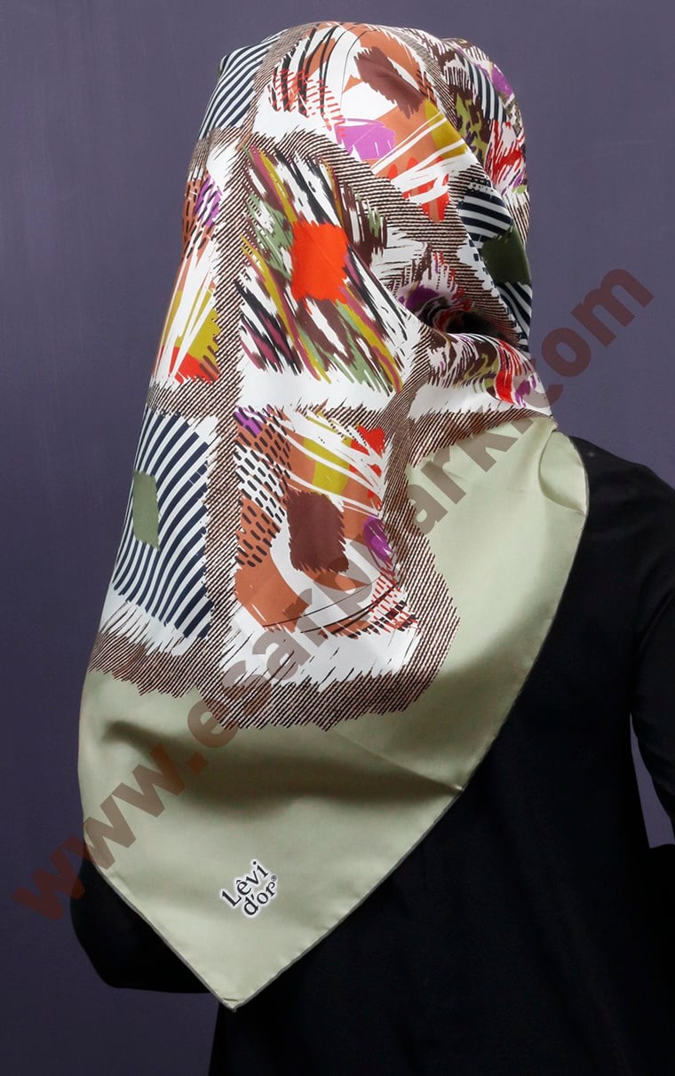 Levidor İpek Eşarp 12548-1