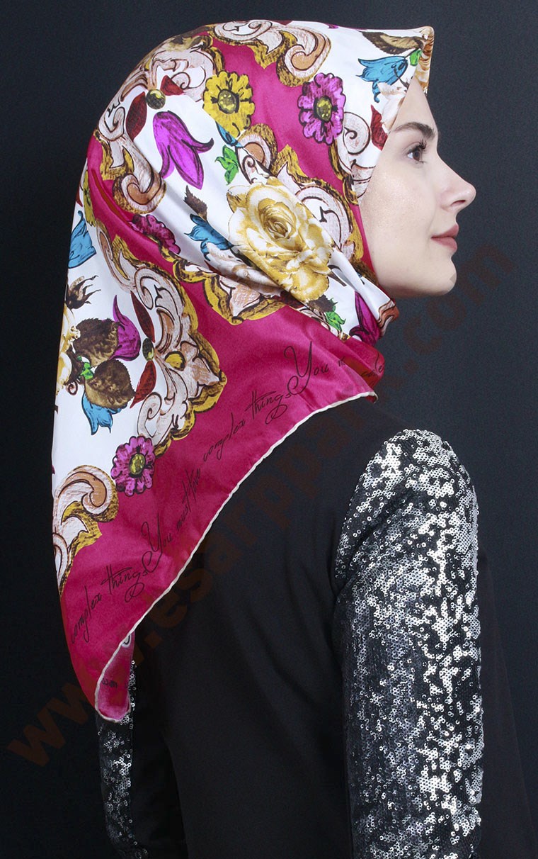 Levidor İpek Eşarp 12641-1