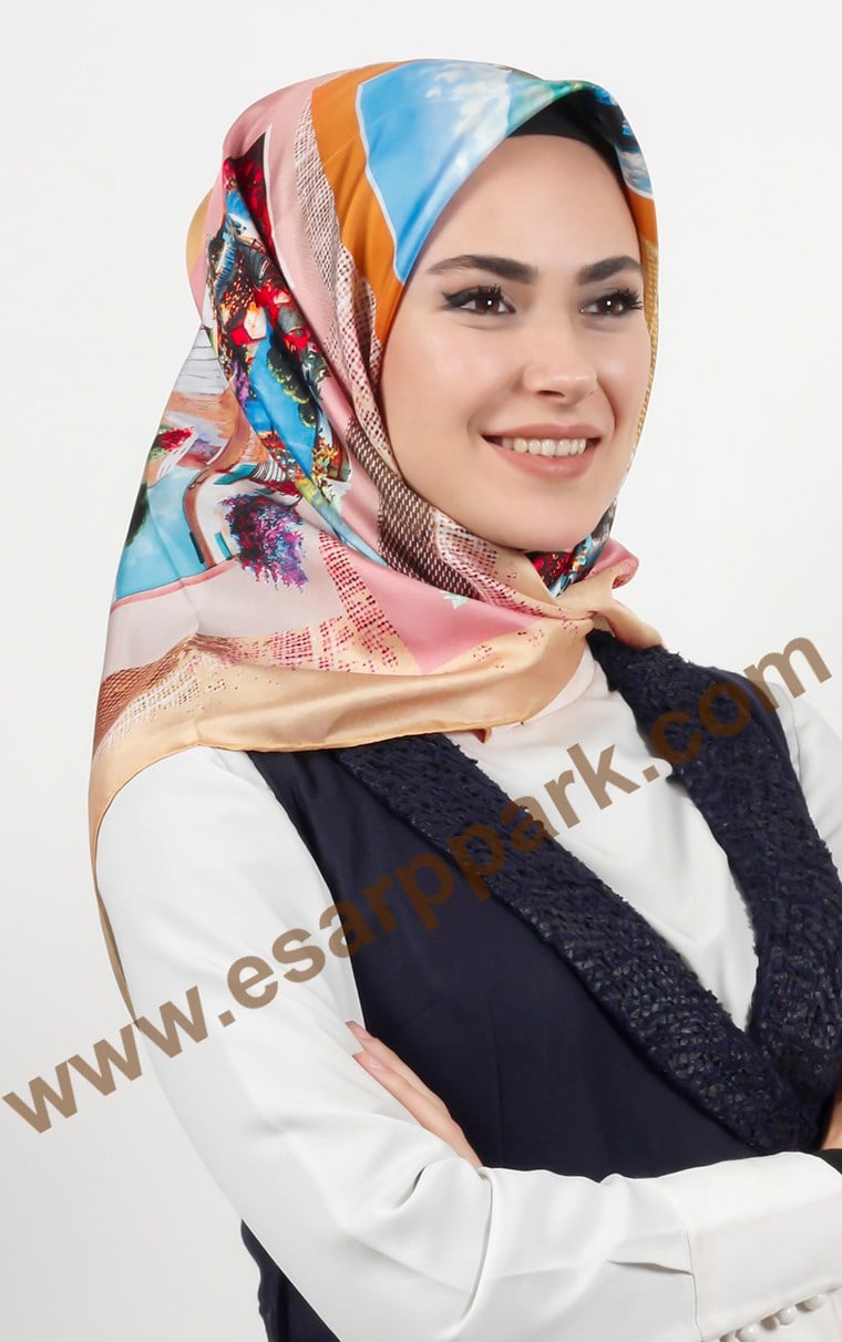 Levidor İpek Eşarp 12649-1