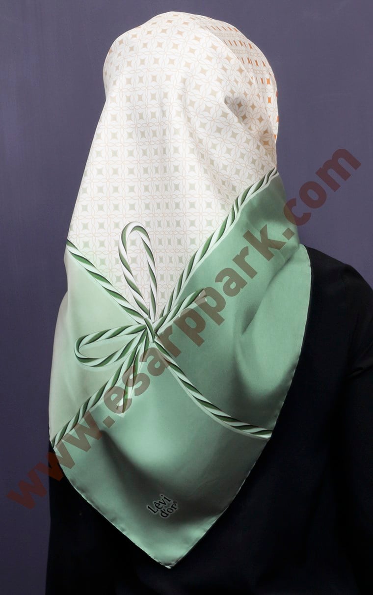 Levidor İpek Eşarp 12652-1