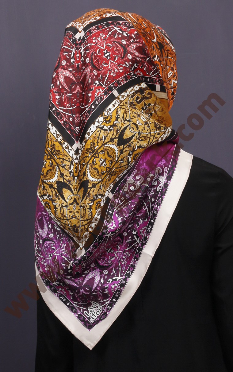 Levidor İpek Eşarp 12655-1