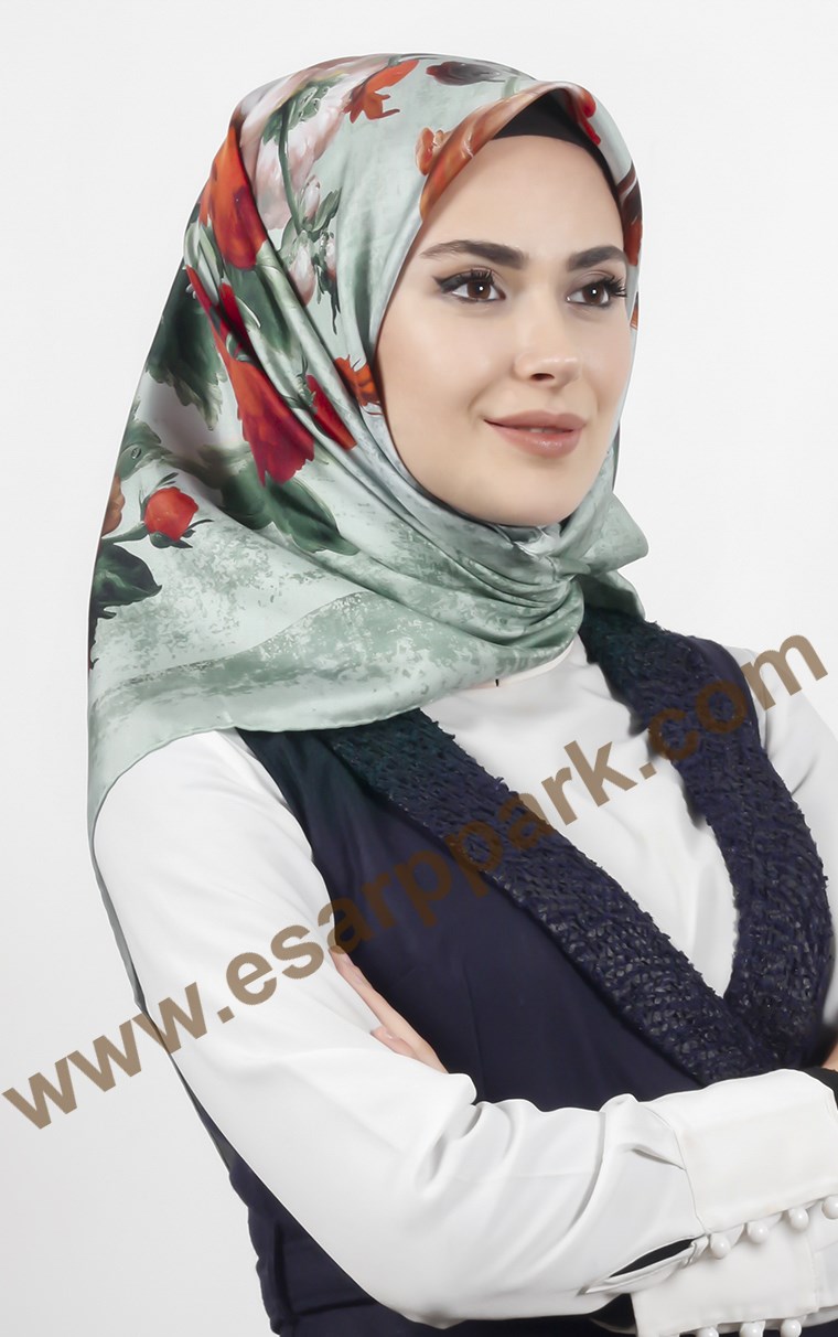 Levidor İpek Eşarp 12658-1