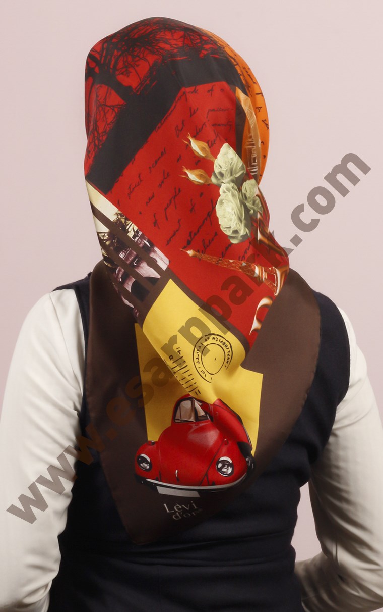 Levidor İpek Eşarp 12662-6