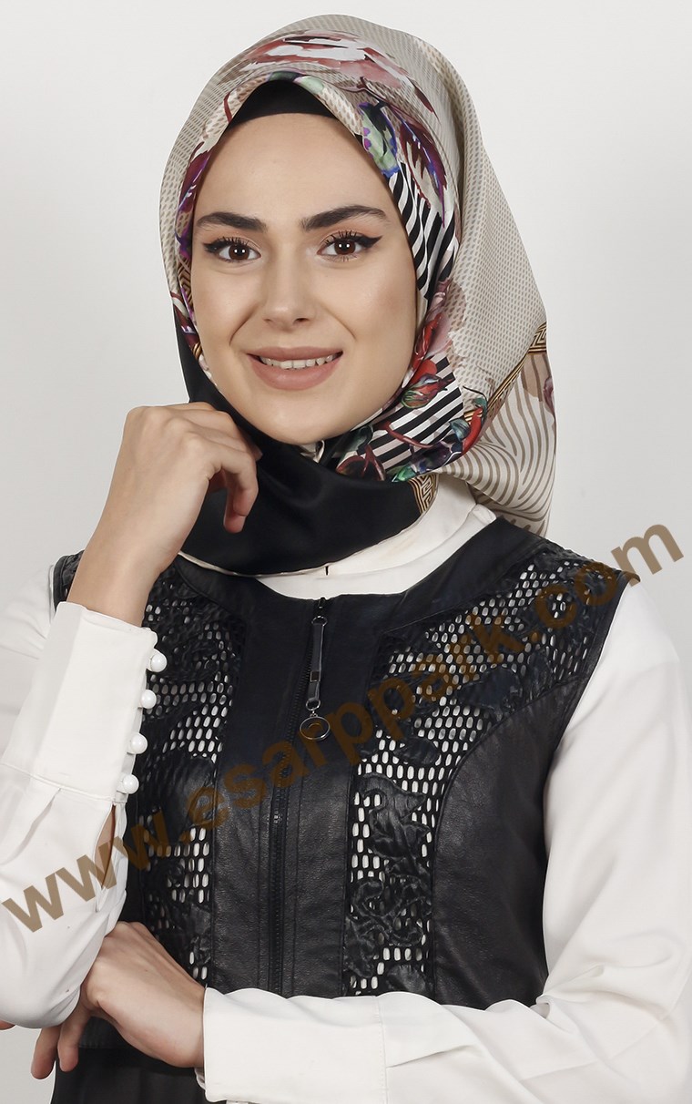 Levidor İpek Eşarp 12663-1