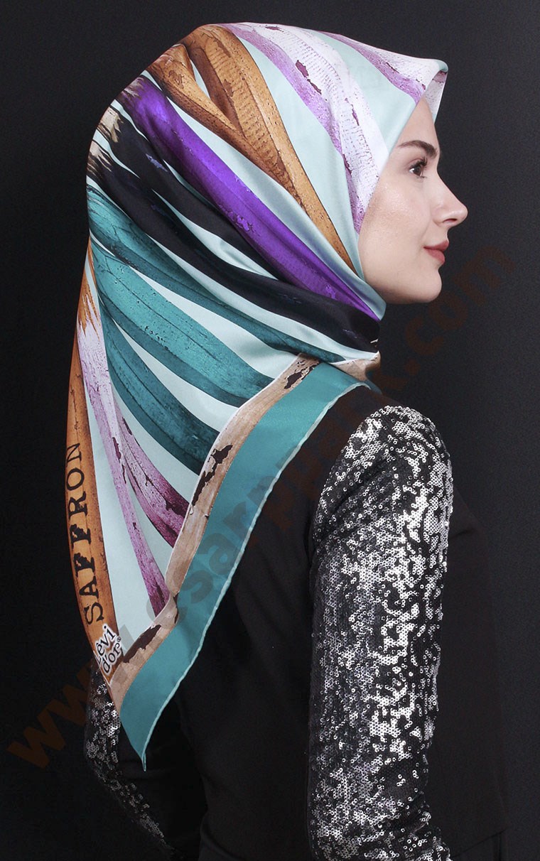 Levidor İpek Eşarp 12669-3
