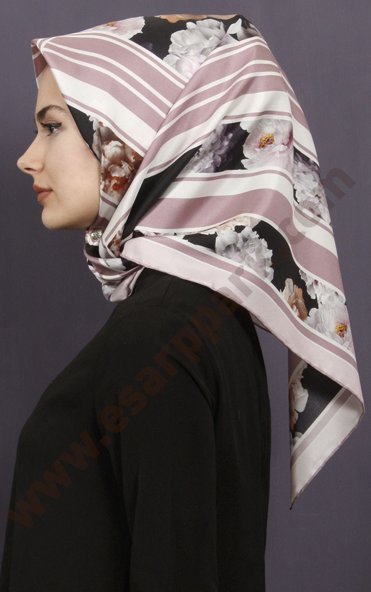 Levidor İpek Eşarp 12674-2