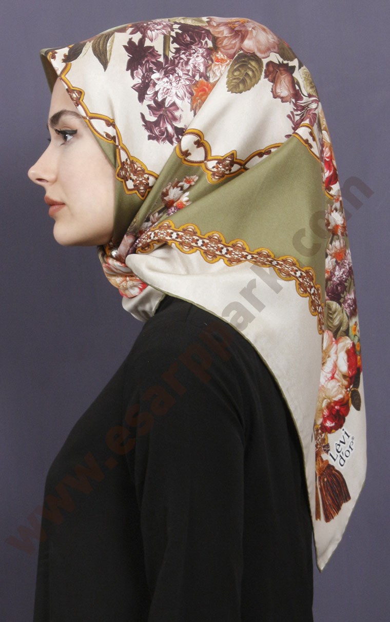 Levidor İpek Eşarp 12675-3