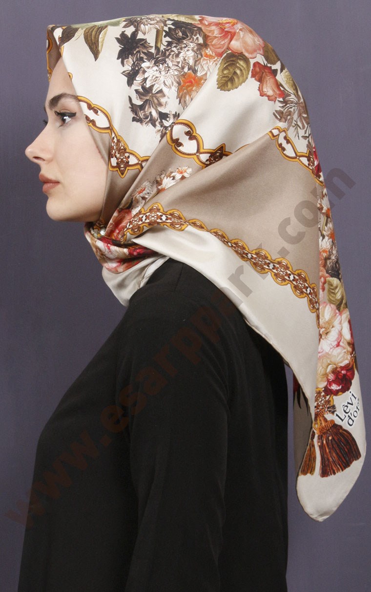 Levidor İpek Eşarp 12675-7